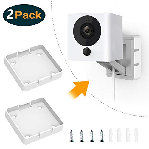 Product Cover Wyze Cam V2 Mount 2 Pack by Yuzz, Wall and Ceiling Holder Bracket for Wyze Camera Indoor Outdoor 1080p HD Cameras, Complete Set of Mounting Accessories(NOT Including Cameras)