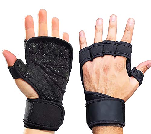 Product Cover Smago Weight Lifting Gloves, Breathable Soft Workout Gloves with Extra Grip, Exercise Gloves, Gym Gloves for Powerlifting, Fitness, Cross Training for Men Women