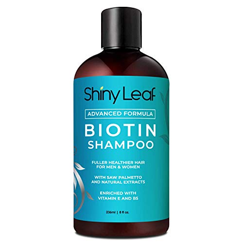 Product Cover Biotin Shampoo For Hair Growth With DHT Blockers, Sulfate-Free, Paraben-Free, Thickening Shampoo, For Thicker and Fuller Hair, Hair Loss Shampoo, For Men and Women