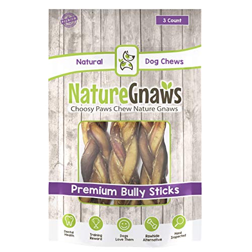 Product Cover Nature Gnaws Monster Braided Bully Sticks 12