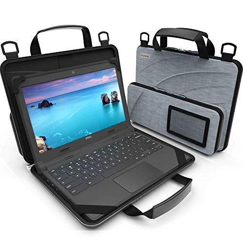 Product Cover UZBL 11-11.6 inch Work-in Chromebook Laptop Case with Pouch and Shoulder Strap
