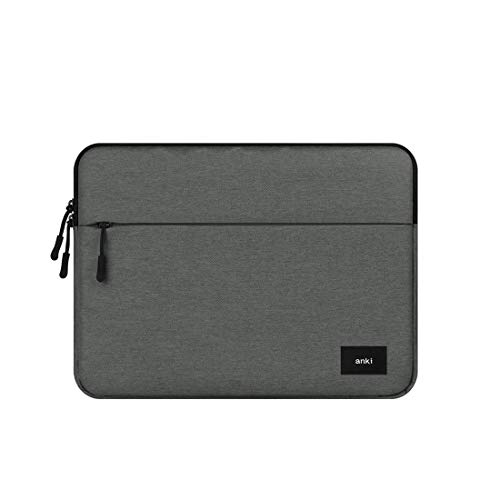 Product Cover Water Resistant Canvas Laptop Sleeve Case with Pocket for 12.2