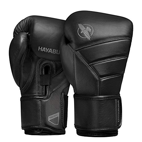 Product Cover Hayabusa Boxing Gloves | T3 Kanpeki Leather Boxing Gloves | Men and Women | Black | 14oz