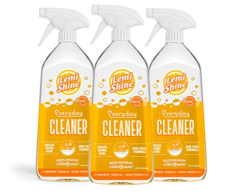 Product Cover Lemi Shine Everyday Cleaner, All Purpose Cleaning Spray with Fresh Lemon Scent, Multi-Purpose Cleaner with Powerful Citric Extracts, 28oz - 3 Pack