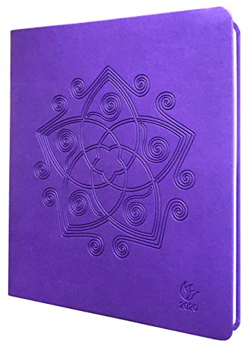 Product Cover InnerGuide 2020 Planner - 2020 Calendar Year - 8x9 Inch Appointment Book - Daily Weekly & Monthly - by Inner Guide Life Planners (Purple Cover)