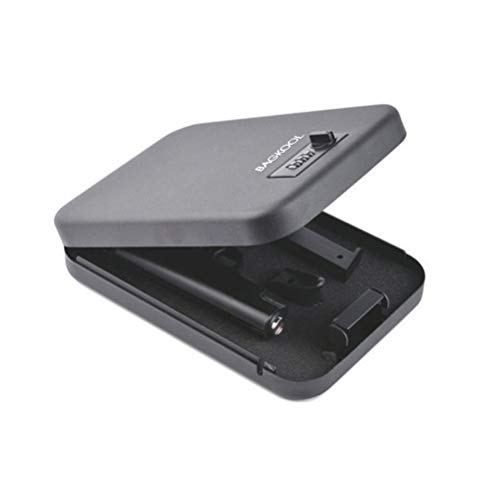 Product Cover Pistol Safe,Portable Metal Travel Gun Safe Handgun Lock Security Box Case with 3 Digits Combination Lock