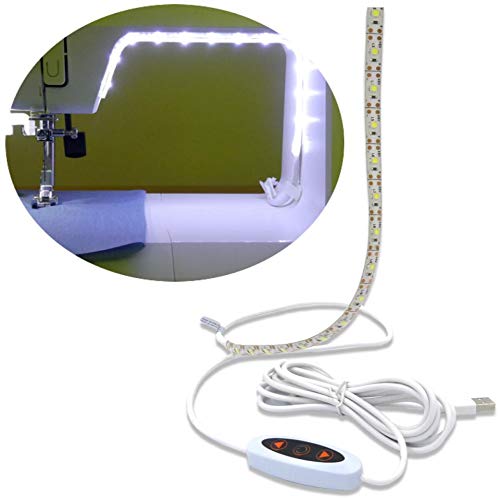 Product Cover Madam Sew Sew Bright Sewing Machine LED Lighting Strip - Illuminate Your Work Area for Sewing with Greater Attention to Detail and Accuracy with Our Self-Adhesive Sewing Machine Light