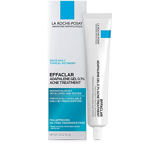 Product Cover La Roche-Posay Effaclar Adapalene Gel 0.1% Acne Treatment, Prescription-Strength Topical Retinoid For Face, 45g