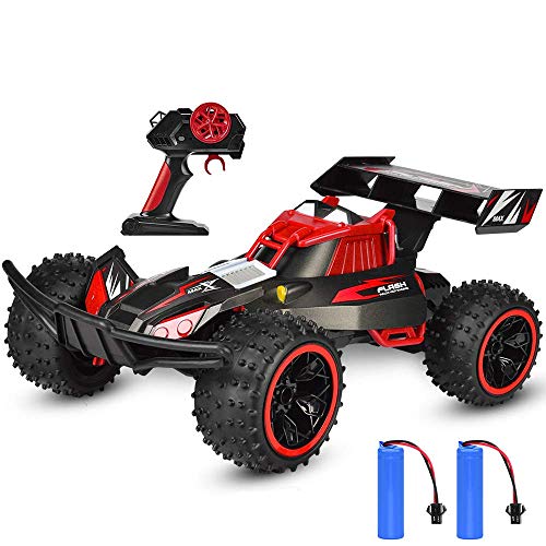 Product Cover NQD Remote Control Car 2019 Updated 1:16 Scale 2.4Ghz Radio Remote 25Km/h All Terrain RC Car with Two Rechargeable Batteries Electric Toy Car for All Adults & Kids