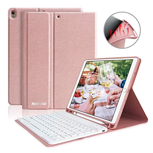 Product Cover iPad 10.5 Keyboard Case with Pencil Holder for iPad Air 3 2019/iPad Pro 10.5