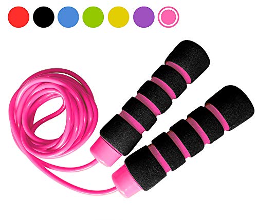Product Cover Limm Jump Rope Experience Levels, Cardio, Cross Fitness & More - Easily Adjustable - Best Exercise for Weight-Loss & Health - Start Enjoying The Comfort Today!
