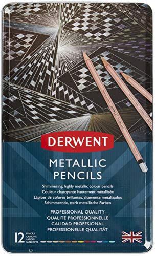 Product Cover Derwent DE2305599 Metallic Pencil TIN Multi CLRS