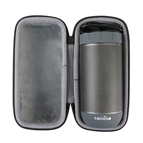 Product Cover co2crea Hard Travel Case for COMISO Waterproof Bluetooth Speakers Outdoor Wireless Portable Speaker (Black Case)