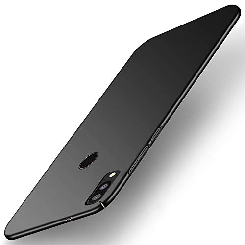 Product Cover TheGiftKart Ultra Slim 360* Matte Velvet Feel Hard Back Case Cover with Camera Protection Bump for Xiaomi Redmi Note 7 / Note 7 Pro/Note 7S (Black)