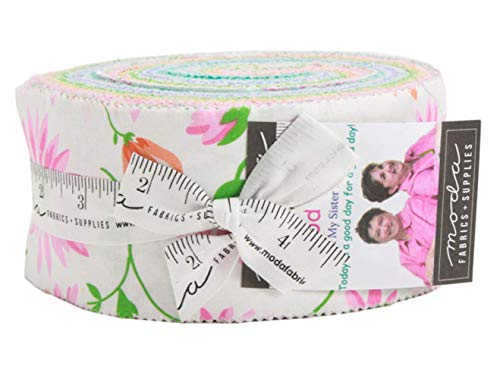 Product Cover Good Day! Jelly Roll 40 2.5-inch Strips by Me and My Sister Designs for Moda Fabrics
