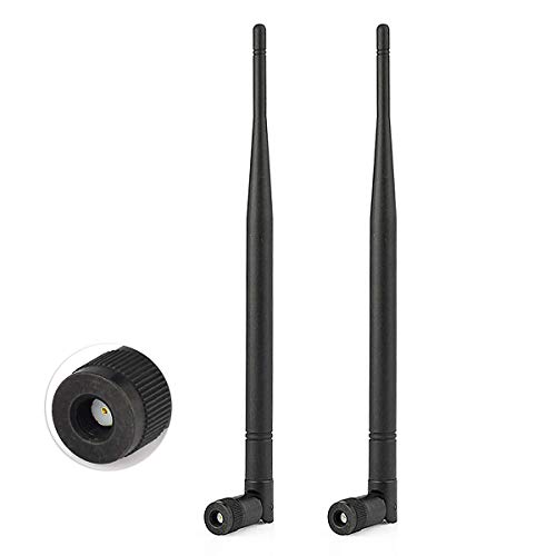 Product Cover Bingfu 4G LTE Cellular Trail Camera Antenna 5dBi RP-SMA Male Antenna (2-Pack) Compatible with SPYPOINT Link Micro Link Dark Link S Link EVO 4G LTE Cellular Trail Camera Wildlife Game Hunting Camera