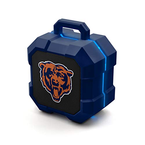 Product Cover NFL Prime Brands Group ShockBox Bluetooth Speaker, Chicago Bears