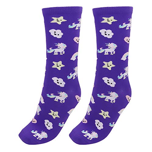Product Cover Kawaii Socks Womens Cute Funny Socks Casual Cotton Crew Animal Unicorn Socks