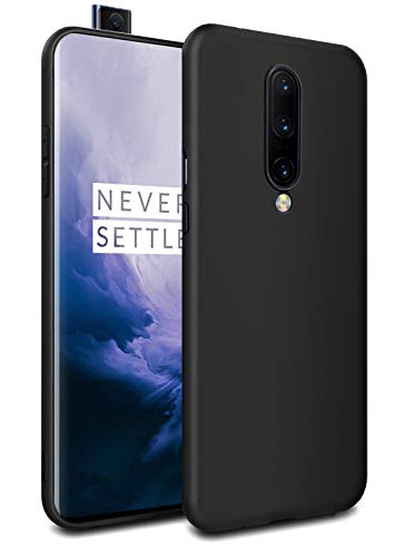 Product Cover Febelo Matte Finish Exclusive Ultra Slim Back Cover for One Plus 7 Pro - Matte Black