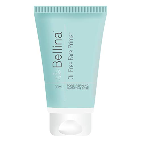 Product Cover Bellina Face Primer Makeup - Oil Free Matte Base Lightweight - Soften Blemishes Pores for All Skin Types 30ml - Long Lasting Effect Non Sticky Mild Fragrance Instant Natural Glow Smooth Waterproof