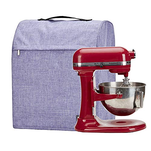 Product Cover HOMEST Stand Mixer Dust Cover with Pockets Compatible with KitchenAid Bowl Lift 5-8 Quart, Purple (Patent Pending)