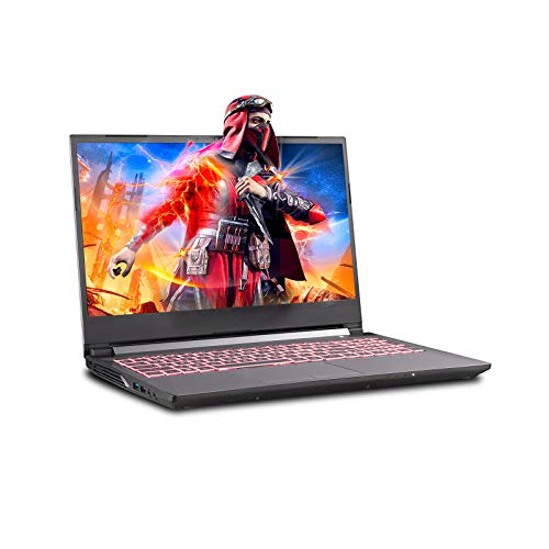 Product Cover Sager NP7856 15.6 Inches Thin Bezel FHD 240Hz Gaming Laptop, Intel Core i7-9750H, NVIDIA RTX 2060 6GB DDR6, 32GB RAM, 500GB NVMe SSD + 1TB HDD, Windows 10 Home