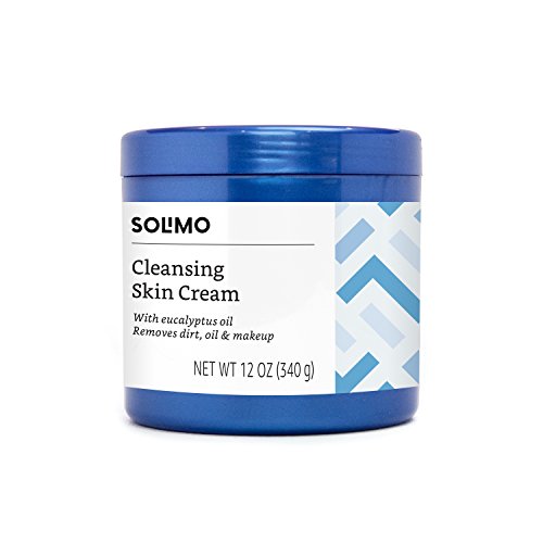 Product Cover Amazon Brand - Solimo Cleansing Skin Cream with Eucalyptus Oil, 12 Ounce
