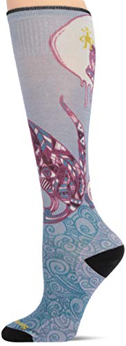 Product Cover Smartwool PhD Outdoor Light Crew Socks - Women's Rhythm of Time Wool Performance Sock