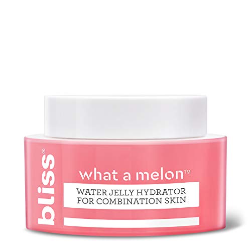 Product Cover Bliss What a Melon Jelly Hydrator for Combination Skin, Hydrating and Smoothing for Brighter Skin, Made Without Parabens and Sulfates, Vegan, 1.7 oz