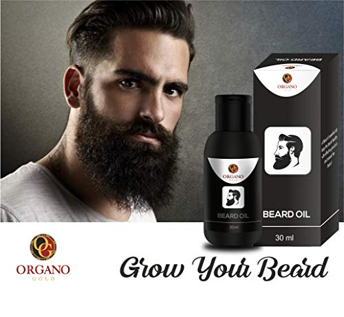 Product Cover Organo Gold BEARD & MUSTACHE OIL FOR FAST GROWTH AND SHINING BEARD- 30ML