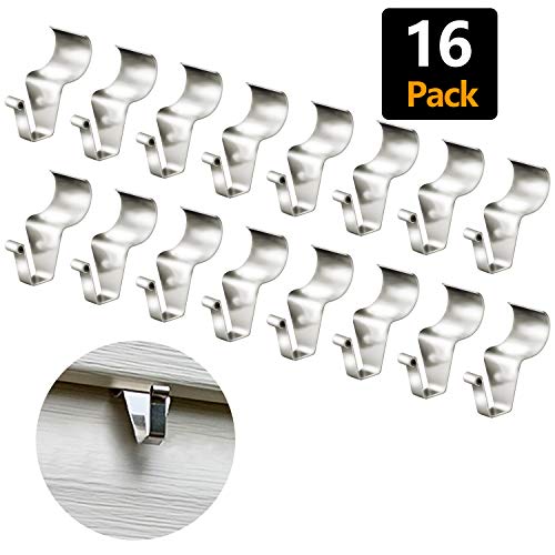 Product Cover (16 Pack) Vinyl Siding Hooks for Hanging No-Hole Needed Heavy Duty Hanger Clips