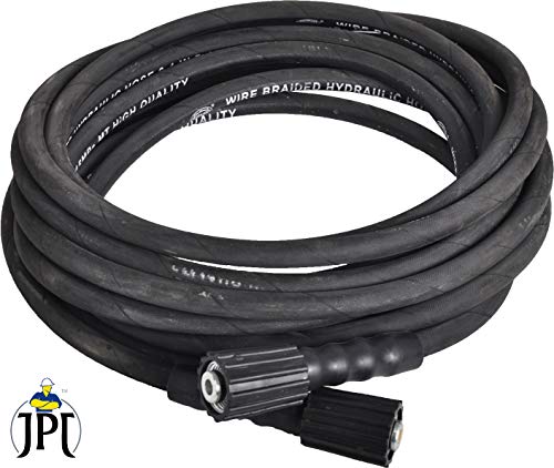 Product Cover JPT Pressure Washer Hose Pipe 8 Meter Upto 2500 PSI Black Molded Compatible with STARQ, REQTECH