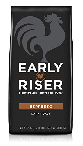 Product Cover Early Riser Espresso Ground Coffee, 24 Ounce