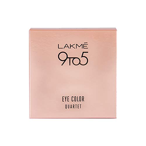 Product Cover Lakme 9 to 5 Eye Color Quartet Eye Shadow, Royal Peacock, 7 g