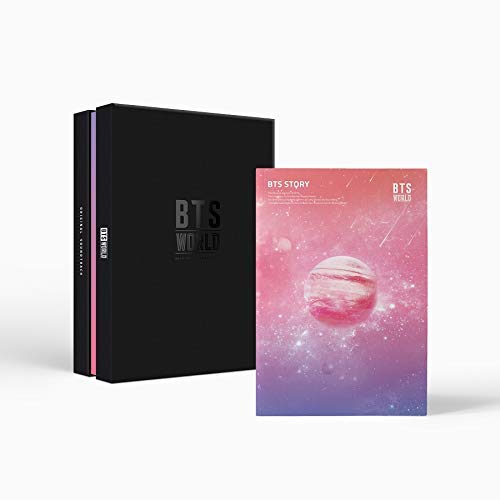 Product Cover BTS Bangtan Boys - BTS World OST CD+88p Photobook+Double Side Photocard+Game Coupon+Lenticular+Folded Poster+Double Side Extra Photocards Set