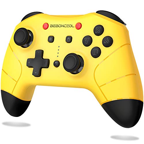 Product Cover BEBONCOOL Switch Controller for Nintendo Switch/Switch Lite, Wireless Pro Controller Switch Supports Turbo & Adjustable Dual Shock Function-Switch Pro Controller Compatible with Bluetooth