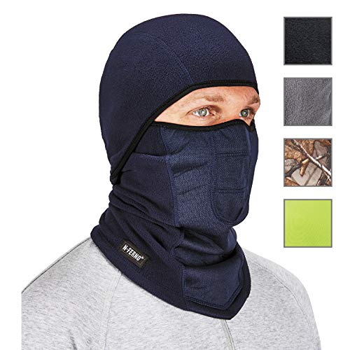 Product Cover Ergodyne N-Ferno 6823 Balaclava Ski Mask, Wind-Resistant Face Mask, Hinged Design