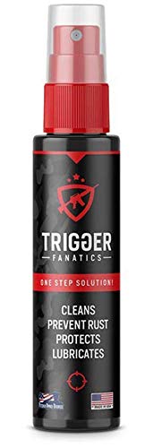 Product Cover Trigger Fanatics 3 in 1 Gun Cleaner, One-Step Alternative to a Gun Cleaning Kit, Spray Bottle Gun Oil, Clean - Protect - Lubricate - Prevent Rust