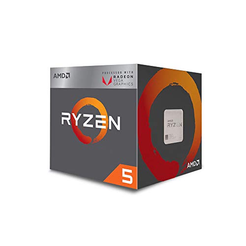 Product Cover AMD Ryzen 5 3400G 4-core, 8-Thread Unlocked Desktop Processor with Radeon RX Graphics