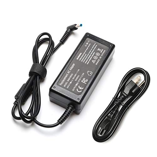 Product Cover 65W 19.5V 3.33A AC Laptop Charger for HP EliteBook 840 G3 G4 G5 Envy X360 15 15Z M6 Charger Compatible with HP Chromebook 11 G3 G4 G5 HP ProBook 640 G2 Power Supply Cord