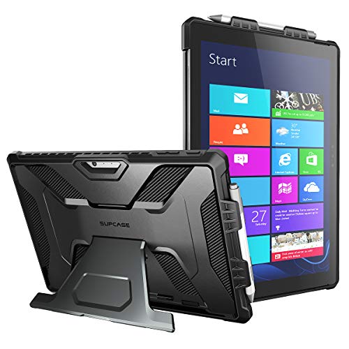 Product Cover SUPCASE [UB PRO Series] Full-Body Kickstand Rugged Protective Case for Surface Pro 7/Pro 6 Case Microsoft Surface Pro 7/Pro 6/Pro 5/Pro 4/Pro LTE (Black)