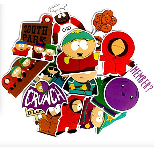 Product Cover South Park Decal Stickers Car Motorcycle Bicycle Skateboard Laptop Luggage Vinyl Sticker Graffiti Laptop Luggage Decals Bumper Stickers