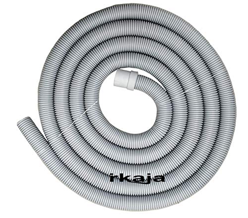Product Cover irkaja 3 Meter Front Load Fully Automatic Washing Machine Waste Water Outlet/Drain Hose Pipe Tube (3 Meter)(Grey)