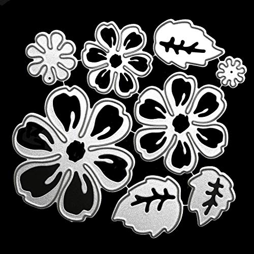 Product Cover OOTSR Flower Metal Cutting Dies, 3D Flower Die Cuts Stencil for Scrapbooking/Embossing/Photo Album Decor/DIY Craft/Gift