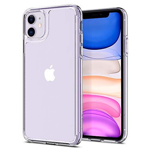Product Cover Spigen Quartz Hybrid Designed for Apple iPhone 11 Case (2019) - Crystal Clear