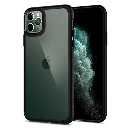 Product Cover Spigen Ultra Hybrid Designed for Apple iPhone 11 Pro Max Case (2019) - Matte Black