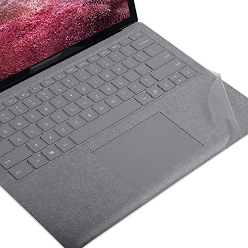 Product Cover XISICIAO Transparent Keyboard Palm Rest Protector for Microsoft Surface Laptop/Laptop 2/3 Pads/Wrist Rests,Protect Alcantara from Dirty/Stain 13.5 Inch Cover(US Layout)