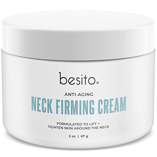 Product Cover besito Advanced Neck Cream with Peptides, Vitamin E, Shea Butter, and More. Anti Aging Neck Firming Cream and Moisturizer Helps Reduce Wrinkles, Fine Lines and Age Spots.