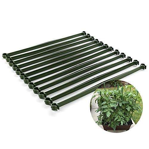 Product Cover GREENWISH 36pcs Stake Arms for Tomato Cage, 11.8 Inches Expandable Trellis Connectors for Any 11mm Diameter Plant Stakes, Adjustable for Climbing Plants, Vegetables, Flowers, Fruits, Vine (36)