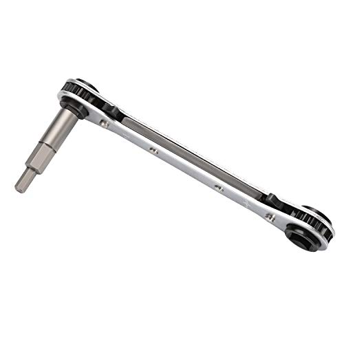 Product Cover Ratchet Wrench WADEO Ratcheting Service Wrench 3/8